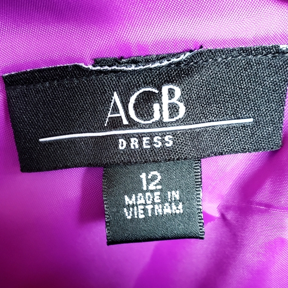 AGB Violet Dress - Picture 3 of 9